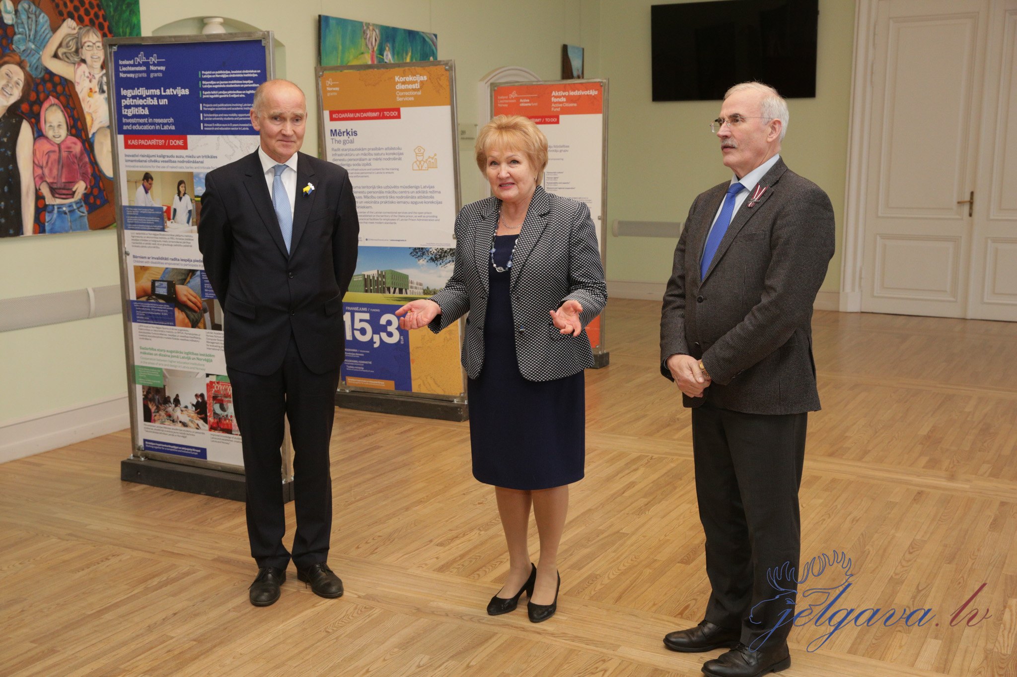 Norsk ambassadør i Latvia besøker Jelgava
