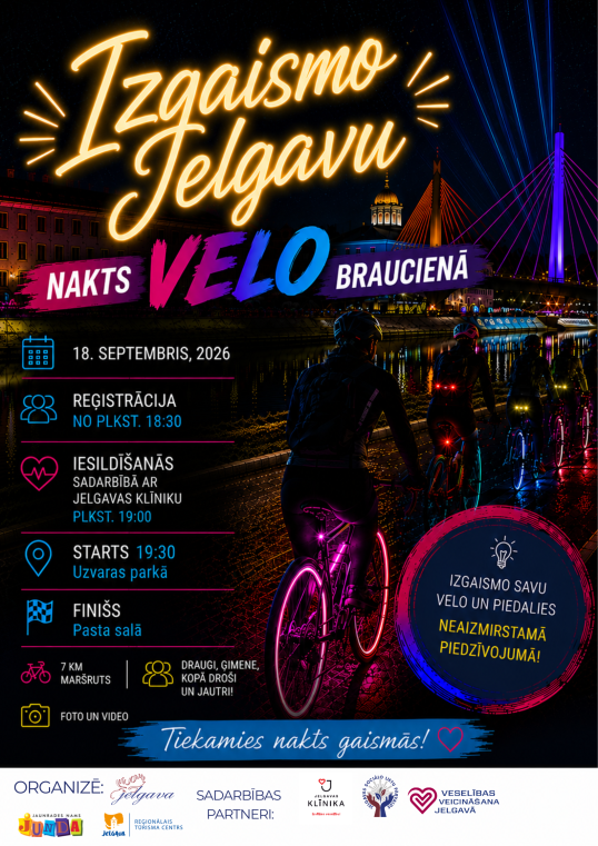 Nakts velo brauciens